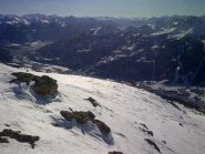 Dalla vetta la vista verso Briancon