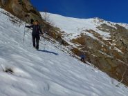 ripidi traversi verso l'alpe Biolai