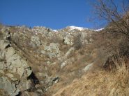 In alto al vertice, la Cima Loit