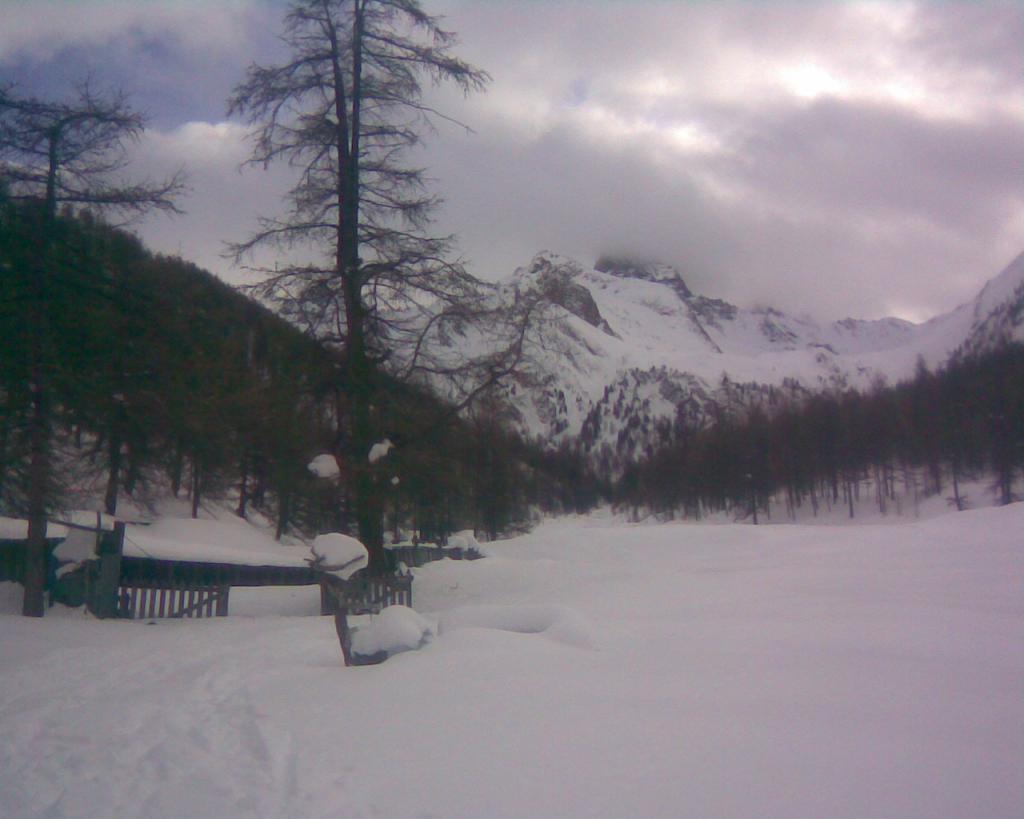 La testata del vallone di Cristillan