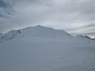 pendio finale e vetta