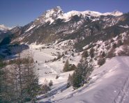 Vista verso Ceillac e la bassa valle