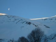 la luna sopra il colle della Roussa