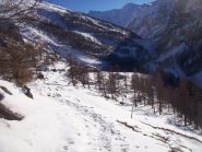 Arrivo al Rifugio Troncea