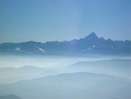 dalla vetta verso la pianura