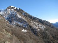 Cima Busiera: la dorsale di salita ed il canale finale
