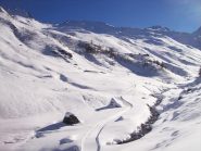 In prossimità dell'Alpe Mey