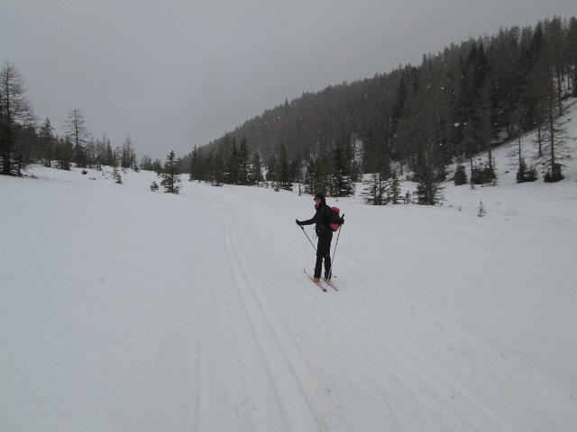 ambiente molto suggestivo nonostante la neve