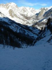 uscita dal tratto ghiacciato