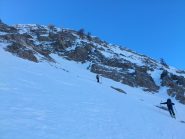 l'ultimo tratto prima di uscire in cresta