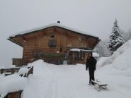 arrivo al rifugio