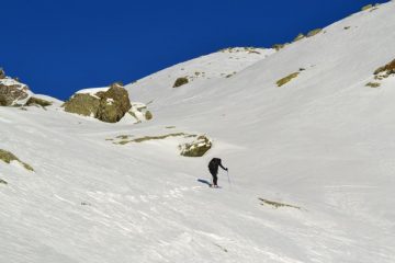 accesso ai pendii superiori