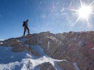 Forte vento in cresta