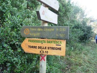 Dal Semaforo, inizio del sentiero verso Varigotti