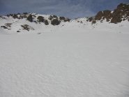 Pendio verso i tre massi