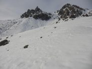 La Patanua con il canale tra le due punte