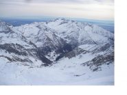 Il Monfandi..e in basso al centro Piamprato..visti dalla Cima delle Fontane..