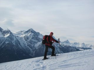 tratto in salita durante una scorciatoia
