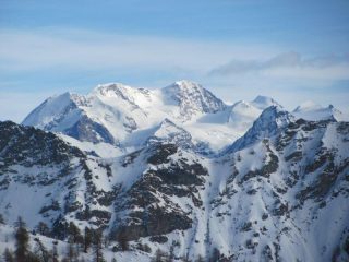 panorama sul Monte Rosa