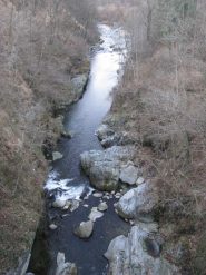 Torrente Chiusella visto dal ponte vecchio