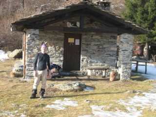 rifugio colle Portia a 1 ora dal col del Lys