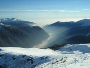 le nuvole risalgono la valle Orco