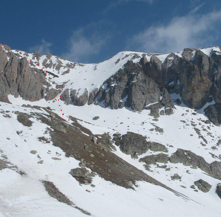 Itinerario dai laghi di Roure (da Skitour)