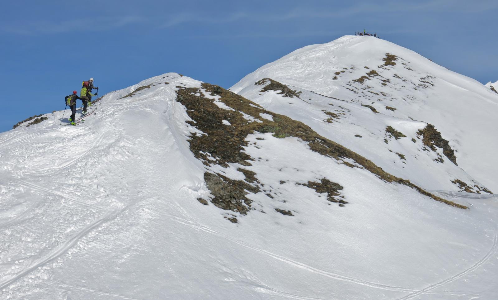 ultimi passi prima della punta