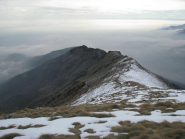 La cresta di salita