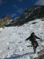 ultimo pendio sotto il dado