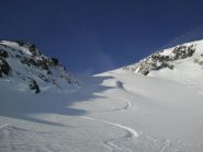 canale con bella neve