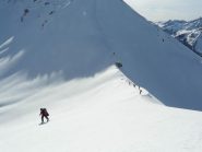 Dai pressi della cima verso il Col Perdu