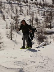 Primi arrivi al lago...