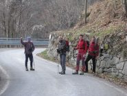 L'allegra compagnia in partenza