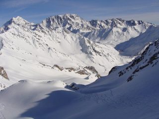 gran combin, velan e colle del gran san bernardo