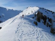 Una parte della bella cresta