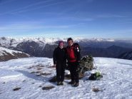 Sergio e Raffaella in cima