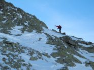 passaggio non semplice a causa della mancanza di neve