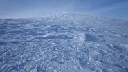 Neve ventata sul plateau...buone lamine....