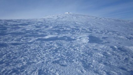 Neve ventata sul plateau...buone lamine....