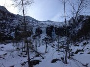 Le condizioni magre delle cascate