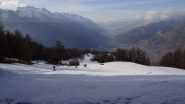 salendo al col de Joux oggi