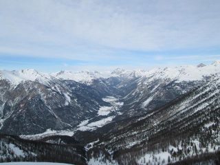 panorama verso la Clarèe