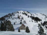 al colletto con la dorsale di salita