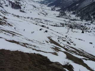 discesa su larche