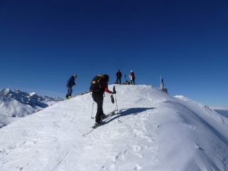 Arrivo in Cima