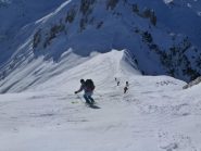 Discesa verso il colletto