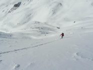 Pendio finale sotto la cima