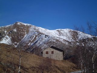 Condizioni della dorsale dall'alpe La Cialma