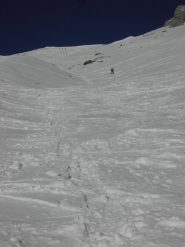 Discesa nella gorgia.